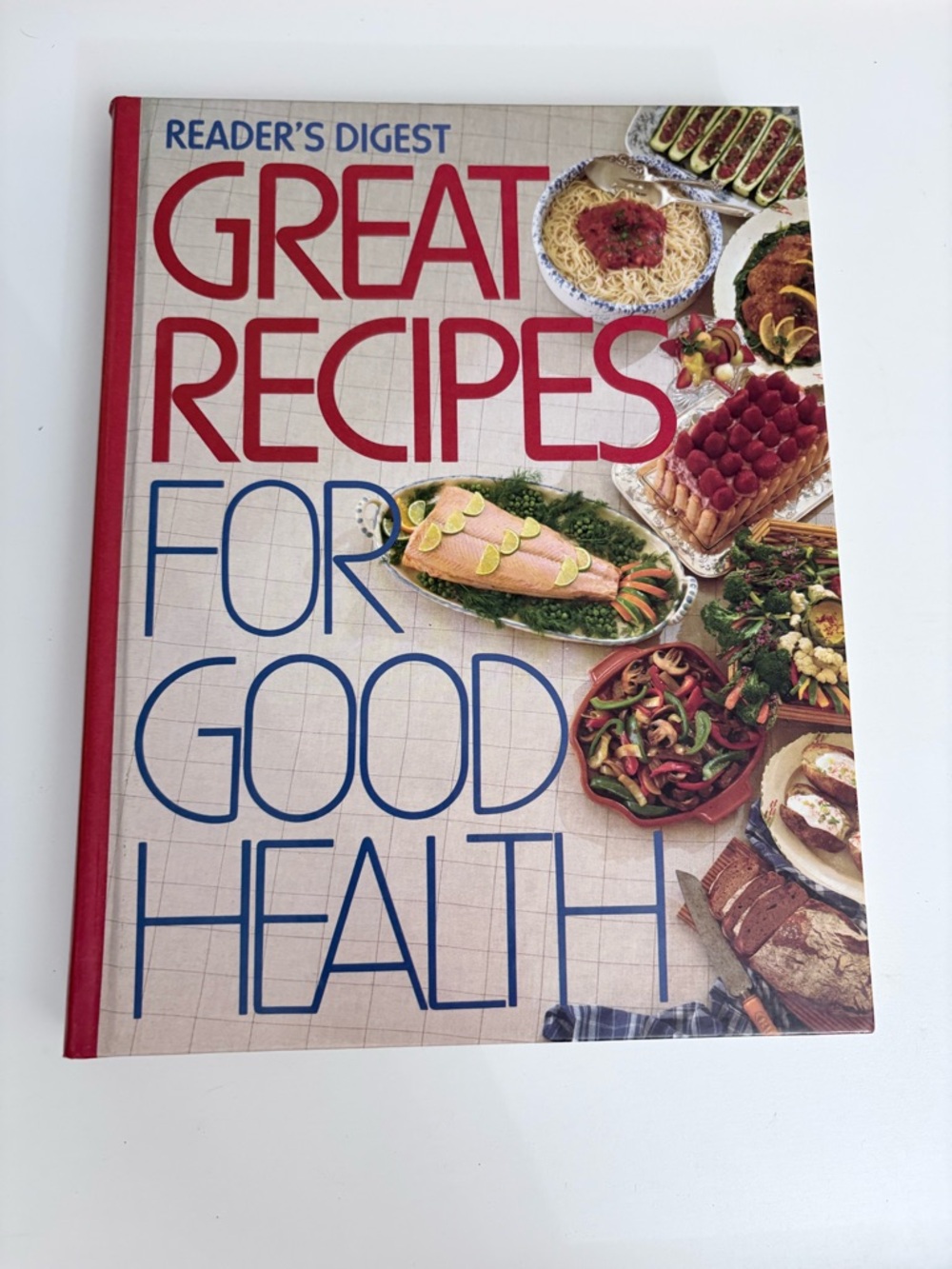 📒Reader's Digest Great Recipes for Good Health 1988 Hardcover 500 Recipes